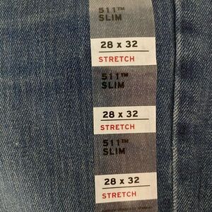 Levi’s 511 Slim Fit size 28x32 “BRAND NEW”with tags attached